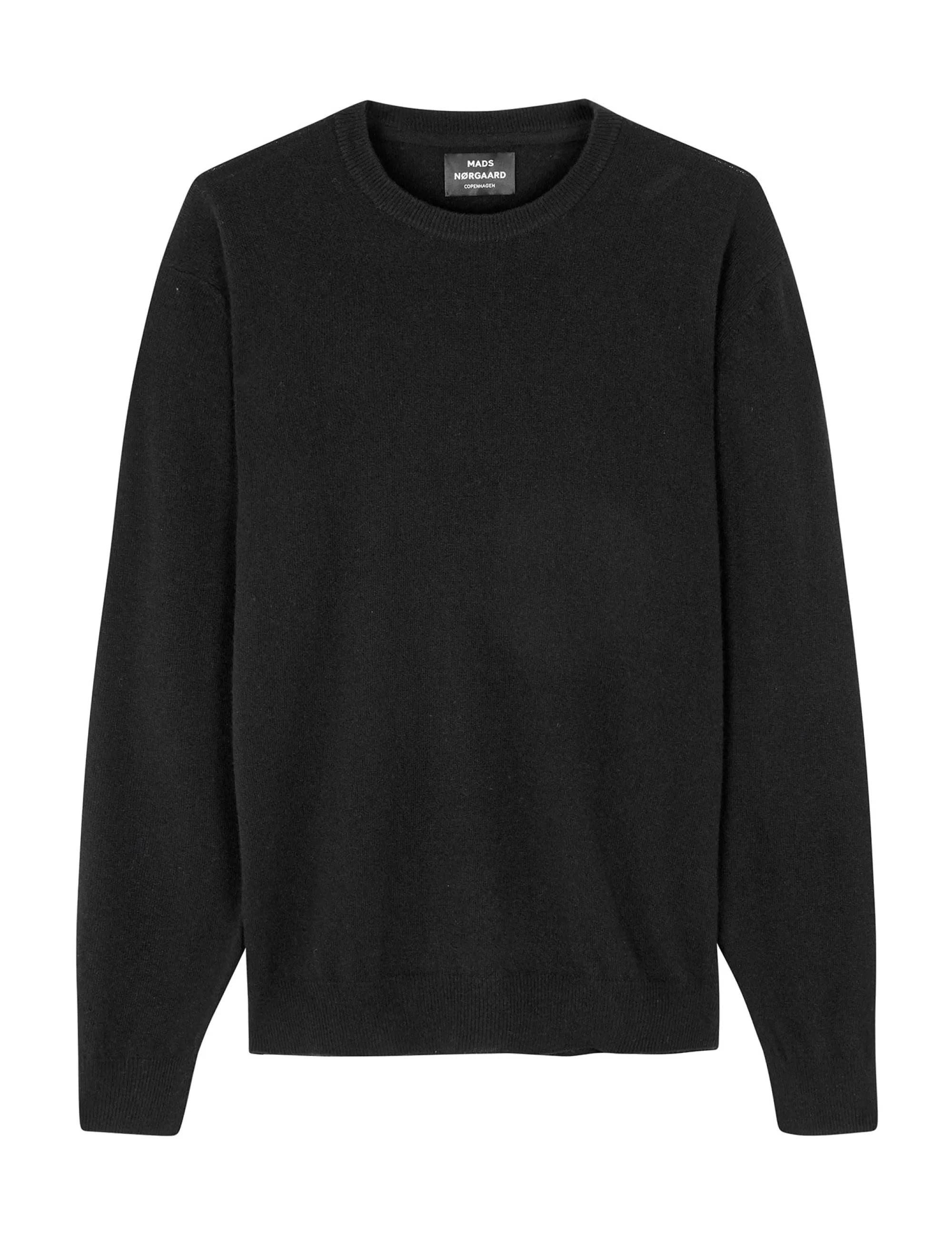 MADS NØRGAARD Eco Wool Karsten Knit Black Outlet