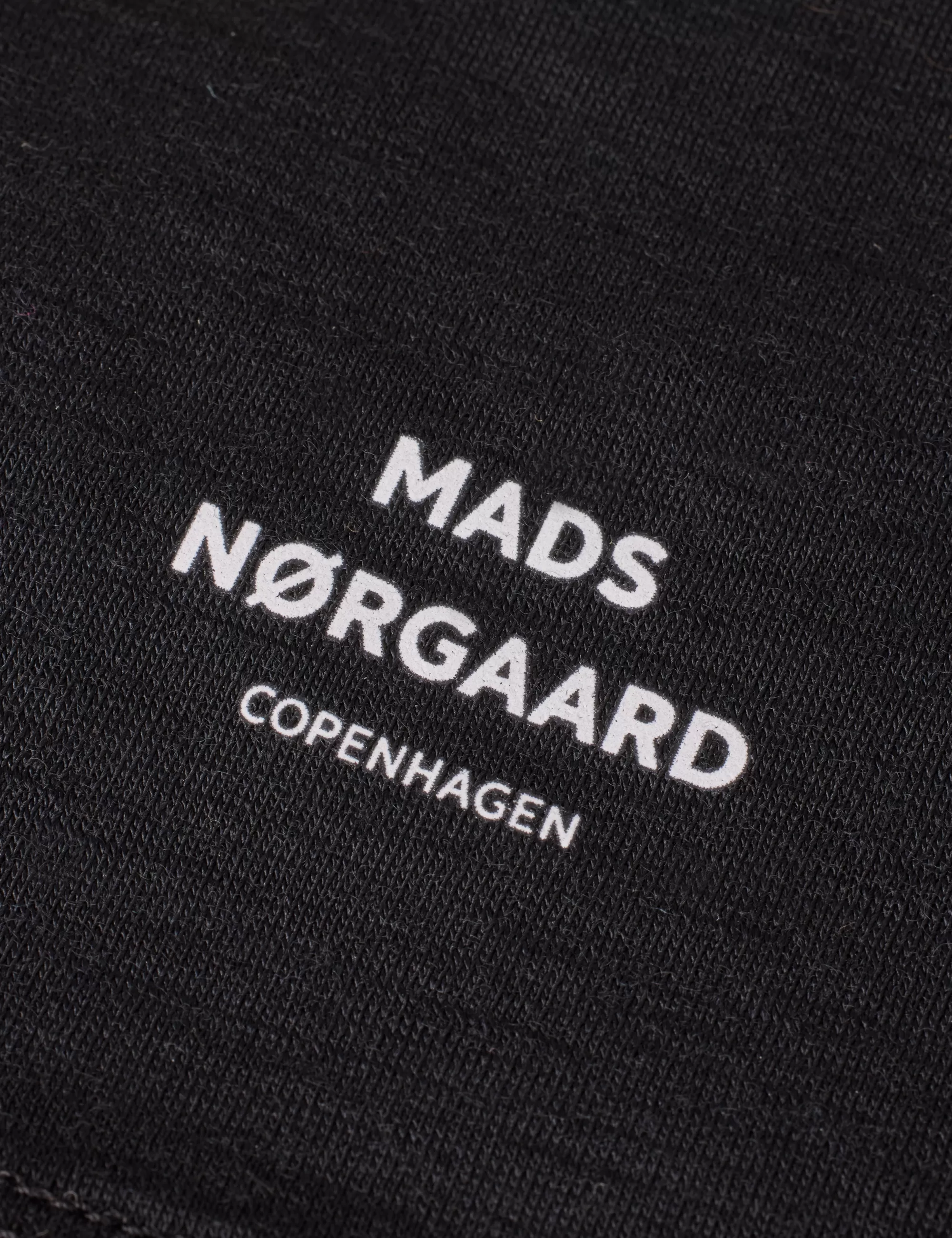 MADS NØRGAARD Merino Single Arctic Neck Gaiter Black Fashion